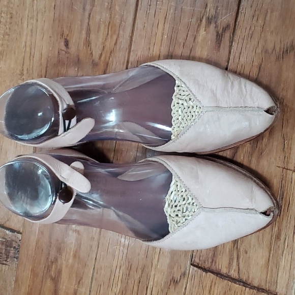 CYDWOQ Callisto vintage ankle strap flats - Picture 2 of 14